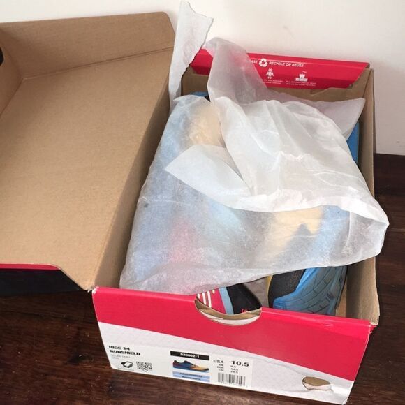 Saucony Ride 14 Solar Chill Sunshield Rainbow Running Marathon Training shoes - Picture 8 of 8